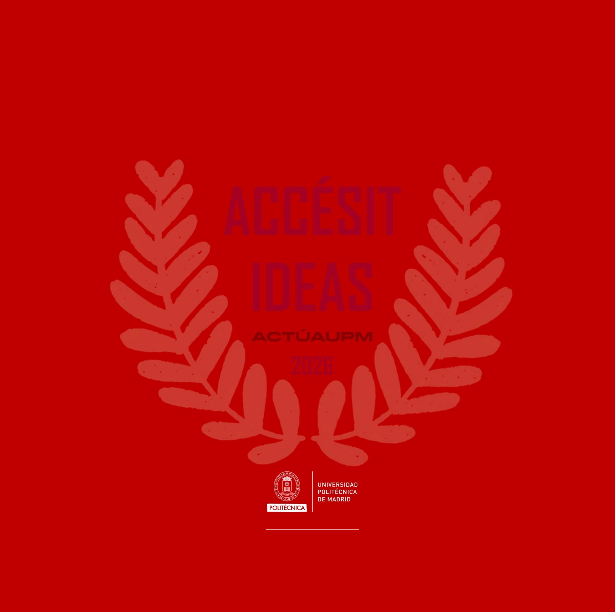 Accésit Ideas actúaupm 2026